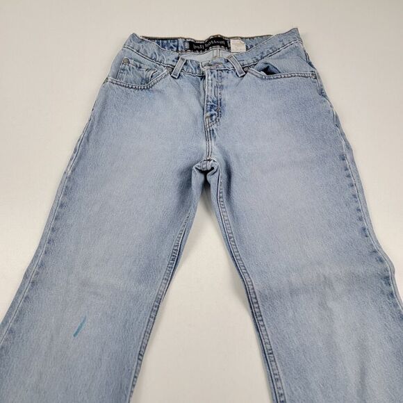 Vintage 90s Levi’s Silver‎ Tab Bellbottom Flare Light Wash Jeans Sz 5 (27x30.5) - Picture 2 of 15